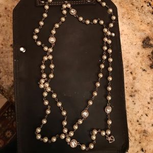 Virgins saint and angels pearl necklace